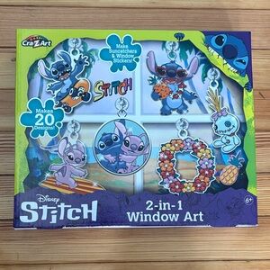 Disney Stitch 2-in-1 Window Art Kit